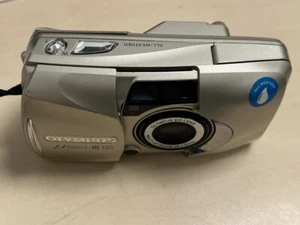 Olympus Mju III 120 analoge Kleinbildkamera Zoomobjektiv Ersatzteile oder Reparaturen - Bild 1 von 11