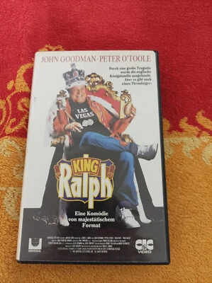 vhs kassetten king ralph cic video john goodman peter o toole - Bild 1 von 4