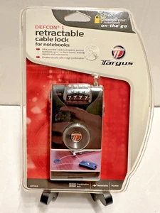 Targus DEFCON 1 Retractable Combination Lock (Brand New/Sealed) - Picture 1 of 18
