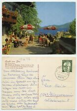 111483 - Gstaad am Chiemsee - Cafe am See - Ansichtskarte, gelaufen 20.6.1972