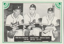 FREE SHIPPING-MINT-1983 ASA The Warren Spahn #4