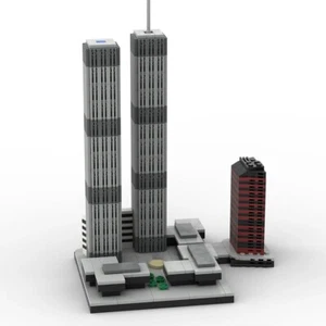 World Trade Center Building Blocks and Construction Toy, Collectible Architec... - Picture 1 of 18