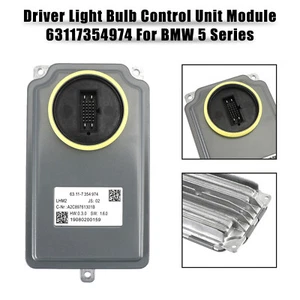 Driver Light Bulb Control Unit Module 63117354974 For BMW 5 Serie ~ U8 - Picture 1 of 11