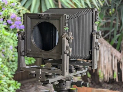 AgX r45 4x5 for linhof lens board. A rail camera for the field - Image 1 of 4