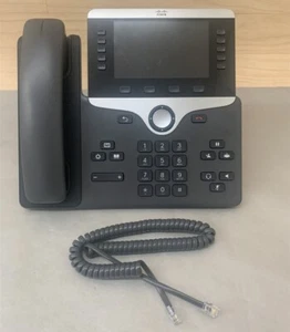 Cisco CP-8851 5-Line Corded VoIP IP Business Phone in Gray (CP-8851-K9) - Picture 1 of 9