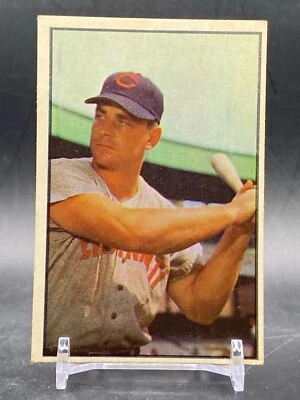 1953 Bowman Color #62 Ted Kluszewski Cincinnati Reds VTG Vintage Baseball Card - Image 1 of 2