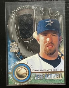 2000 Pacific Paramount Fielder's Choice Jeff Bagwell Die Cut Insert🔥Rare🚨1:73 - Picture 1 of 2