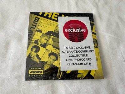 KQ Entertainment Ateez The World EP.2 Outlaw Digipak Version 2023 CD + Photocard
