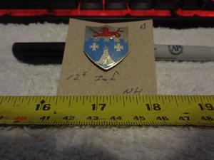 12th Infantry NH Unit Crest, DI, DUI (DRAW#J9) - Picture 1 of 2
