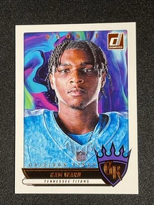 2025 Donruss Can Ward Gridiron Kings RC #RGK-CWD Tennessee Titans B21 - Picture 1 of 2