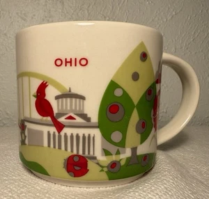 Starbucks OHIO "You Are Here" Coffee Mug Cup 14 oz BRAND NEW - Picture 1 of 8