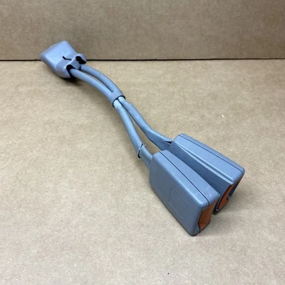 Серый центральный ремень безопасности 88-98 OBS Chevy GMC защелка пряжки ремня безопасности - Изображение 1 из 4