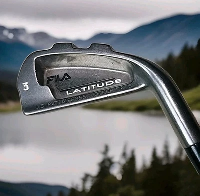 FILA GOLF LATITUDE Forged 3 Iron RH Graphite Regular Flex 3.2 Torque Lamkin  - Image 1 of 4
