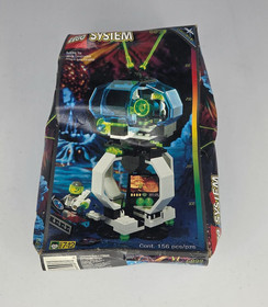 LEGO 6899 Nebula Outpost Exploriens 1996 Vintage Set Partial Seal Damaged Box