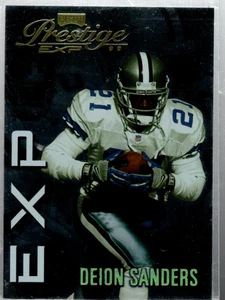 A5722- 1999 Playoff Prestige Exp Reflections Gold #167 Deion Sanders / 1000 - Bild 1 von 2