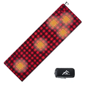 Heated Sleeping Bag pad, Heated Sleeping Bag Liner, 5 Heating Zones, Operated... - Picture 1 of 6