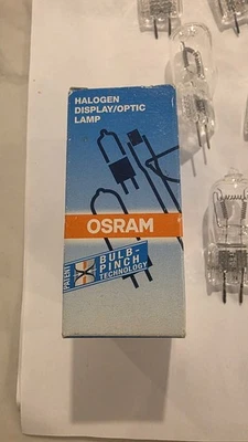 15 Osram Halogen Display / Optic Lamp  300W 120V GX6.35. Lot.15 Lamps All Work - Image 1 of 4