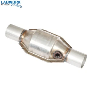 2.25" Inlet/Outlet 13" Length Universal Catalytic Converter 53005  with O2 Port - Picture 1 of 10