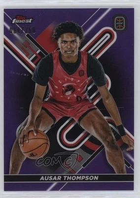 2022-23 Topps Finest OTE Overtime Elite Purple Refractor /250 Ausar Thompson #72 - Image 1 of 2