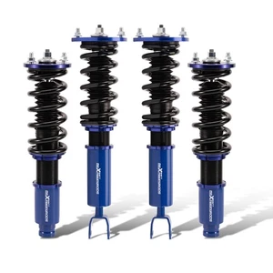Rubber Top Mount Coilover For Honda Accord DX/EX/LX 1990-1997 CB7/CD5/CD7 - Picture 1 of 12