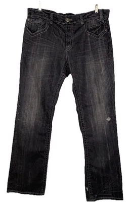 Vaqueros MEK DNM ST. Petersburg Rectos 38x34 Costura Gruesa Diseñados Foto 1 de 4