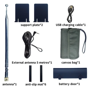 QODOSEN DX-286 Portable Radio Accessories Package - Picture 1 of 1