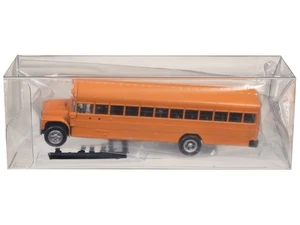 2023 Promotex HO Scale Schulbus gelb Modell mit Stoppschild 1/87 Kunststoff - Bild 1 von 3