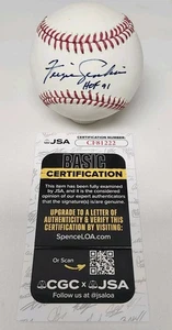 Fergie Jenkins Signed Rawlings Official Major League Baseball JSA COA CUBS - Picture 1 of 3