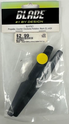 Blade BLH7521 Black Counter-Clockwise Rotation Propeller (2) (for mQx) New - Image 1 of 2