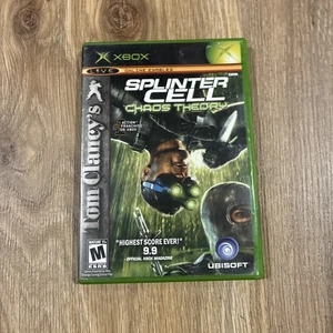 Tom Clancy's Splinter Cell: Chaos Theory Xbox Hülle und Handbuch - Bild 1 von 3