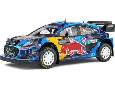 2023 Ford Puma Rally1 Hybrid Nº8 Tanak/Jarveoja Ganador Rally Suecia 1:18 Solido - Photo 1/4