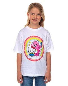 Hello Kitty and Friends x Care Bears Girls' T-Shirt Selfie Tee (2XL, 18) - Picture 1 of 4