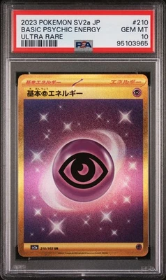 2023 Pokemon Japanese SV2a Basic Psychic Energy Ultra Rare PSA 10 Gem Mint #210 - Bild 1 von 2