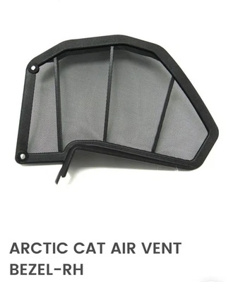 Arctic Cat Snowmobile Right  Air Vent Bezel Coarse Vent 7606-056 NEW NOS OEM  - Image 1 of 3