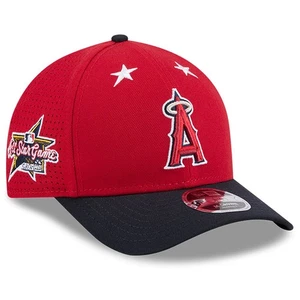 Men's New Era Red/Navy Los Angeles Angels 2025 MLB All-Star Game 9FORTY M-Crown - Picture 1 of 5