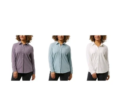 CAMISA MANGA LARGA 32 GRADOS HEAT BOTONES MUJER Foto 1 de 4