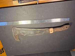 Vintage WOODMAN'S PAL Style Billhook Machete / Brush Axe - Marked "WOODMAN PAL" - Picture 1 of 7