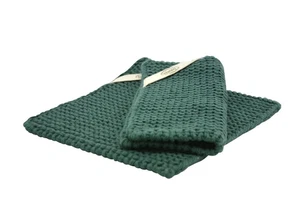 Solwang Topflappen '2 Stück gestrickte Topflappen' Dark Petrol - Picture 1 of 1