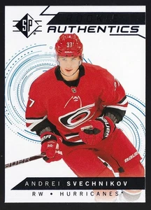 Andrei Svechnikov Rookie Authentics Blue 105 18-19 - NHL Carolina Hurricanes - Bild 1 von 2