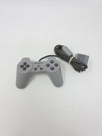 Sony PlayStation PS1 Official OEM Gray Controller SCPH-1080 Tested