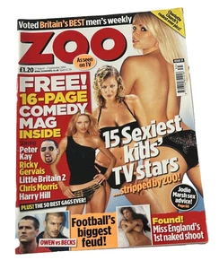 Zoo Magazine Issue 31 27 Aug-2 Sept 2004 Very Good Condition Please See Photos - Picture 1 of 5