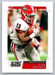 2019 Score - Rookies Elijah Holyfield #357 (RC) - Picture 1 of 2