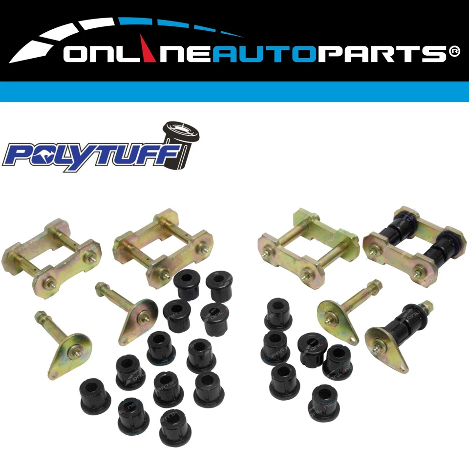 Greasable Shackle + Spring Kit for Toyota Landcruiser 40 Series FJ40 FJ45 HJ47 - Image 1 of 3