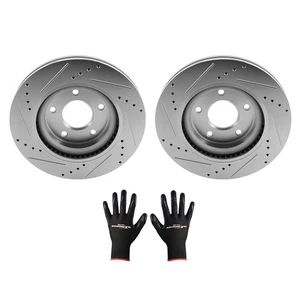 11.65 inch Front Drilled and Slotted Brake Disc For Nissan Altima 07-25 S-31464 - Picture 1 of 12