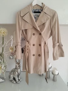 Zara Trenchcoat Gr. L beige m. Gürtel - Bild 1 von 14