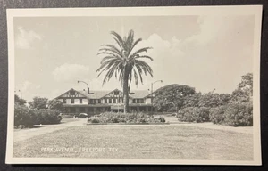 Park Avenue Freeport Texas RPPC The Fox Company - Picture 1 of 2