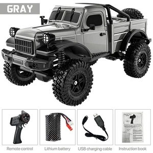 JJRC C8813 2.4G 4WD 12km/h Climbing Off-Road Lights Remote Controller RC Pickup - Picture 1 of 26