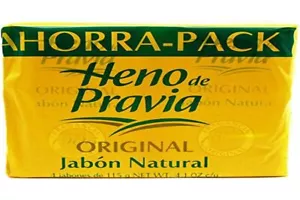 Heno de Pravia (PACK OF 4) Natural Bath Soap 4.1 Ounce - Picture 1 of 1
