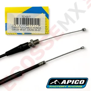 CABLE ACELERADOR HONDA CR125 CR250 APICO CR125 1998-2007 CR250 2005-2007 MOTOCROSS - Imagen 1 de 3