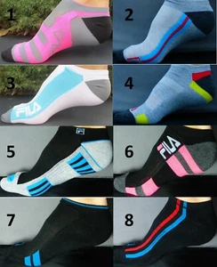 Calcetines FILA para mujer talla 9-11 corte bajo zapatos 5-9.5 celdas geniales atléticos deportes M medianos - Imagen 1 de 8